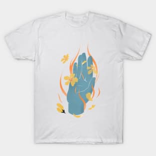 Healing Hand Illustration for Yoga and Reiki Lovers T-Shirt